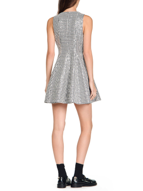 ΜΙΝΙ TWEED ΦΟΡΕΜΑ ΜΕ ΠΑΓΙΕΤΑ | Μαύρο FR 36