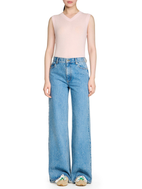 ΓΥΝΑΙΚΕΙΟ DENIM ΠΑΝΤΕΛΟΝΙ | Μπλε FR 38