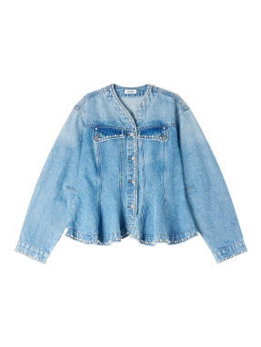 ΓΥΝΑΙΚΕΙΟ DENIM JACKET | Μπλε FR 40