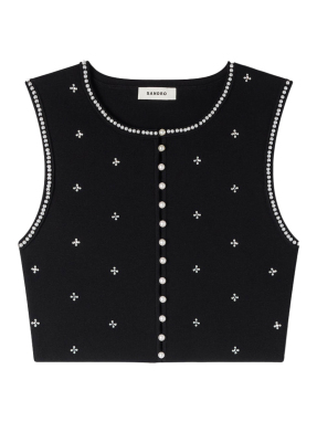 ΓΥΝΑΙΚΕΙΟ CROP ΤΟΠ | Μαύρο XS