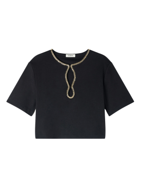 ΓΥΝΑΙΚΕΙΟ T-SHIRT | Μαύρο M