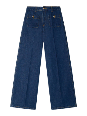 ΓΥΝΑΙΚΕΙΟ DENIM ΠΑΝΤΕΛΟΝΙ | Μπλε Σκούρο FR 34