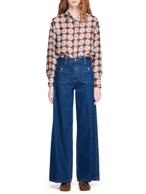 ΓΥΝΑΙΚΕΙΟ DENIM ΠΑΝΤΕΛΟΝΙ | Μπλε Σκούρο FR 40