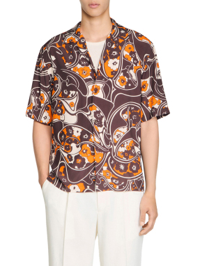 ΑΝΔΡΙΚΟ ΚΟΝΤΟΜΑΝΙΚΟ ΠΟΥΚΑΜΙΣΟ | Καφέ Σκούρο XL