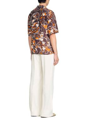 ΑΝΔΡΙΚΟ ΚΟΝΤΟΜΑΝΙΚΟ ΠΟΥΚΑΜΙΣΟ | Καφέ Σκούρο XL