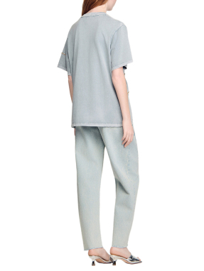 ΓΥΝΑΙΚΕΙΟ T-SHIRT | Γκρι XS