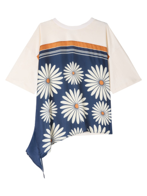 ΓΥΝΑΙΚΕΙΟ T-SHIRT | Μπλε M