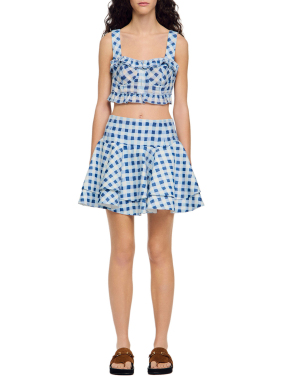 ΜΙΝΙ ΦΟΥΣΤΑ | Μπλε Ανοιχτό FR 40