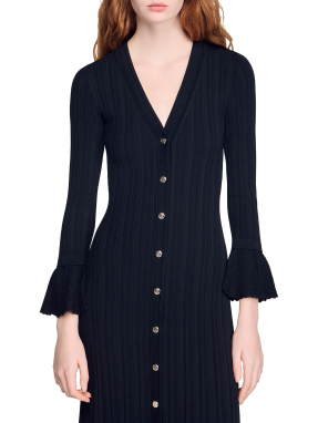 ΜΑΞΙ ΠΛΕΚΤΟ ΦΟΡΕΜΑ | Μαύρο FR 38