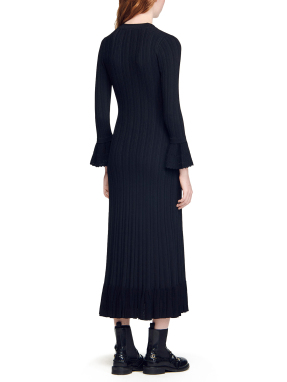 ΜΑΞΙ ΠΛΕΚΤΟ ΦΟΡΕΜΑ | Μαύρο FR 34