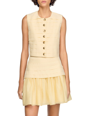 ΓΥΝΑΙΚΕΙΟ ΤΟΠ | Κίτρινο Ανοιχτό XS