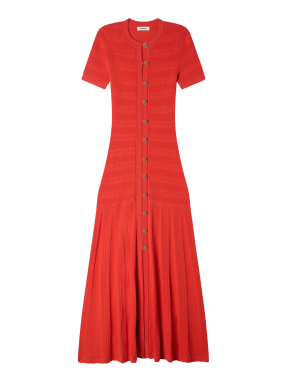 ΜΑΞΙ ΠΛΕΚΤΟ ΦΟΡΕΜΑ | Κόκκινο FR 38