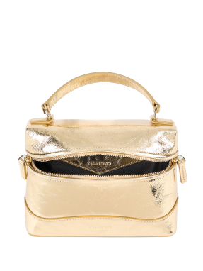 ΓΥΝΑΙΚΕΙΑ ΔΕΡΜΑΤΙΝΗ ΤΣΑΝΤΑ ΧΕΙΡΟΣ | Χρυσό