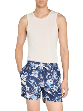 ΑΝΔΡΙΚΟ ΜΑΓΙΟ SHORTS | Μπλε Σκούρο M