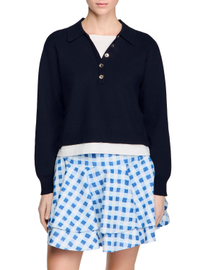 ΓΥΝΑΙΚΕΙΟ ΠΟΥΛΟΒΕΡ | Μπλε Σκούρο XS