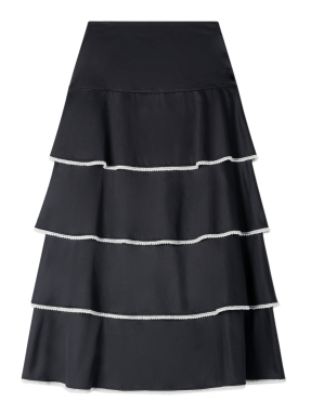 ΜΑΞΙ ΦΟΥΣΤΑ | Μαύρο FR 38