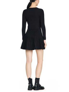 ΜΙΝΙ ΠΛΕΚΤΟ ΦΟΡΕΜΑ | Μαύρο FR 34