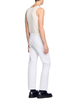 ΑΝΔΡΙΚΟ DENIM ΠΑΝΤΕΛΟΝΙ | Λευκό 32