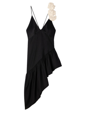 ΜΙΝΙ ΑΣΥΜΜΕΤΡΟ ΦΟΡΕΜΑ | Μαύρο FR 40