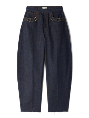 ΓΥΝΑΙΚΕΙΟ DENIM ΠΑΝΤΕΛΟΝΙ | Μπλε Σκούρο 4785 FR 36