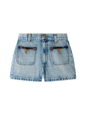 ΓΥΝΑΙΚΕΙΟ DENIM SHORTS | Μπλε 4785 FR 40