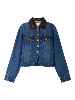 ΓΥΝΑΙΚΕΙΟ DENIM  ΜΠΟΥΦΑΝ | Μπλε FR 40