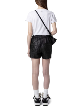 ΓΥΝΑΙΚΕΙΟ T-SHIRT TUNI DIAMANTE WINGS HENLEY | Λευκό S