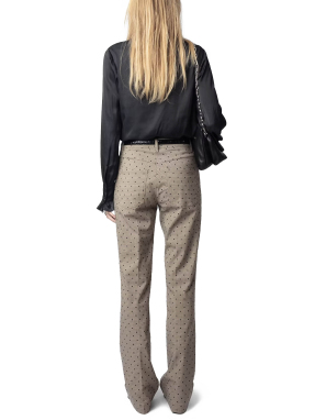 ΓΥΝΑΙΚΕΙΟ ΣΑΤΕΝ ΠΟΥΚΑΜΙΣΟ THELY | Μαύρο XS