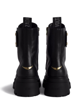 ΓΥΝΑΙΚΕΙΑ ΔΕΡΜΑΤΙΝΑ ΜΠΟΤΑΚΙΑ JOE RIDE | Μαύρο 40