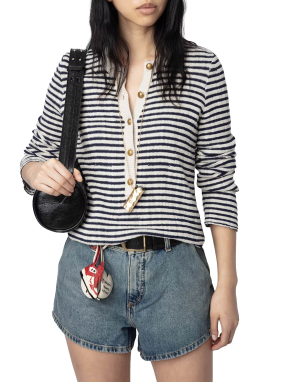 ΓΥΝΑΙΚΕΙΟ ΠΟΥΛΟΒΕΡ MANDALA | Μπλε Σκούρο XS