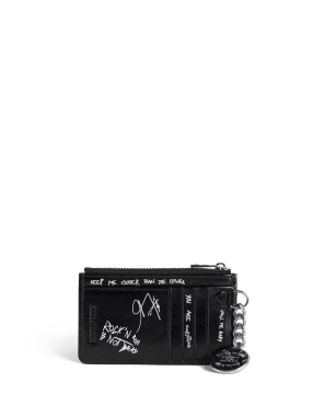 ΓΥΝΑΙΚΕΙΑ ΔΕΡΜΑΤΙΝΗ ΘΗΚΗ ΚΑΡΤΩΝ SUNNY CARD HOLDER | Μαύρο