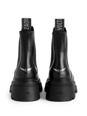 ΓΥΝΑΙΚΕΙΑ ΔΕΡΜΑΤΙΝΑ ΜΠΟΤΑΚΙΑ RIDE CHELSEA | Μαύρο 38