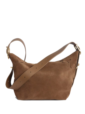 ΓΥΝΑΙΚΕΙΑ SUEDE ΤΣΑΝΤΑ ΩΜΟΥ JANE WESTERN | Καφέ