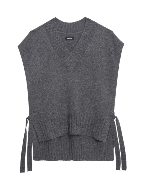 ΓΥΝΑΙΚΕΙΟ ΑΜΑΝΙΚΟ ΠΟΥΛΟΒΕΡ MADDY | Γκρι ONE SIZE