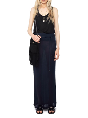 ΜΑΞΙ ΦΟΥΣΤΑ GIADA | Μπλε Σκούρο L