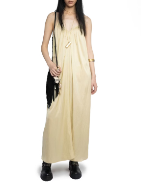 ΜΑΞΙ ΣΑΤΕΝ ΦΟΡΕΜΑ RISTYM | Κίτρινο S
