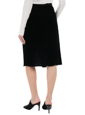 ΜΙΝΤΙ ΦΟΥΣΤΑ JULEN VELVET | Μαύρο FR 40