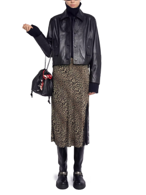 ΜΙΝΤΙ ΦΟΥΣΤΑ JAYLA | Animal Print  FR 36