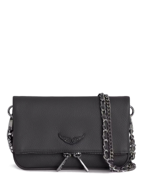 ΓΥΝΑΙΚΕΙΟ ΔΕΡΜΑΤΙΝΟ CLUTCH ROCK NANO | Γκρι