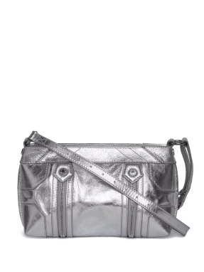 ΓΥΝΑΙΚΕΙΑ ΔΕΡΜΑΤΙΝΗ ΤΣΑΝΤΑ ΧΙΑΣΤΙ SUNNY MOOD PUNK | Ασημί