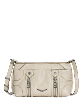 ΓΥΝΑΙΚΕΙΑ ΔΕΡΜΑΤΙΝΗ ΤΣΑΝΤΑ ΧΙΑΣΤΙ SUNNY MOOD VINTAGE | Εκρού