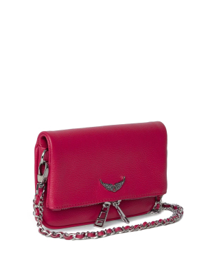 ΓΥΝΑΙΚΕΙΟ ΔΕΡΜΑΤΙΝΟ CLUTCH ROCK NANO | Κόκκινο