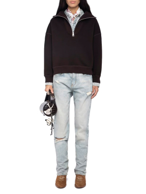 ΓΥΝΑΙΚΕΙΟ ΦΟΥΤΕΡ MAYA | Καφέ Σκούρο S