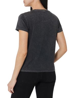 ΓΥΝΑΙΚΕΙΟ T-SHIRT ALYS | Μαύρο XS