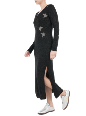 ΜΑΞΙ ΦΟΡΕΜΑ STELLY | Μαύρο S