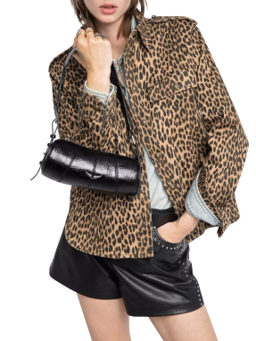 ΓΥΝΑΙΚΕΙΑ ΔΕΡΜΑΤΙΝΗ ΤΣΑΝΤΑ ΩΜΟΥ LE ROUDOUDOU VINTAGE | Μαύρο