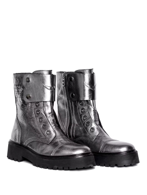 ΓΥΝΑΙΚΕΙΑ ΔΕΡΜΑΤΙΝΑ ΜΠΟΤΑΚΙΑ JOE FAST | Ασημί 39