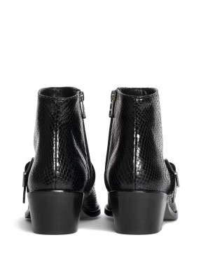 ΓΥΝΑΙΚΕΙΑ ΔΕΡΜΑΤΙΝΑ ΜΠΟΤΑΚΙΑ TYLOW WILD MIRROR | Μαύρο 38