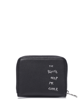 ΓΥΝΑΙΚΕΙΟ ΠΟΡΤΟΦΟΛΙ MINI ZV GRAINED GRAFFITI | Μαύρο