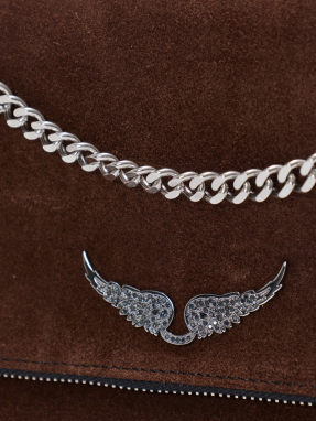 ΓΥΝΑΙΚΕΙΑ SUEDE ΤΣΑΝΤΑ ΧΙΑΣΤΙ ROCK II | Καφέ